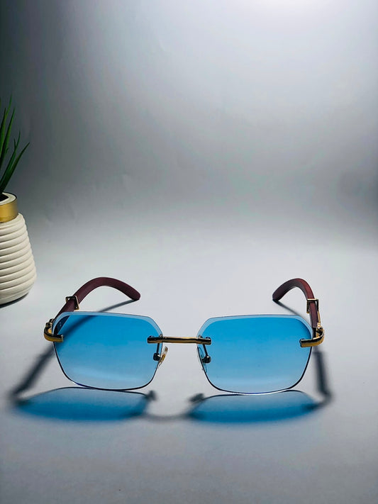 Ocean Blue Gradient Luxury Shades
