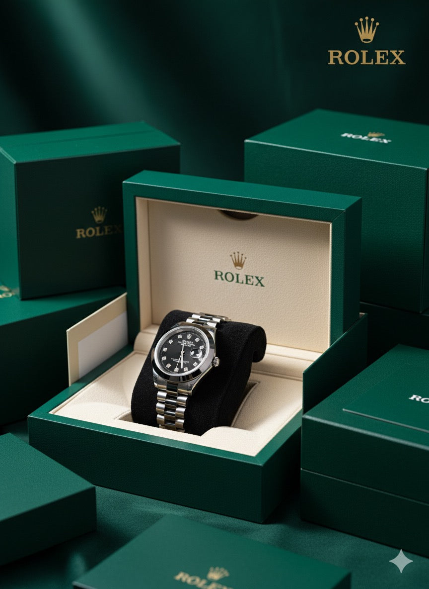 Rolex-Inspired Luxury Datejust Watch