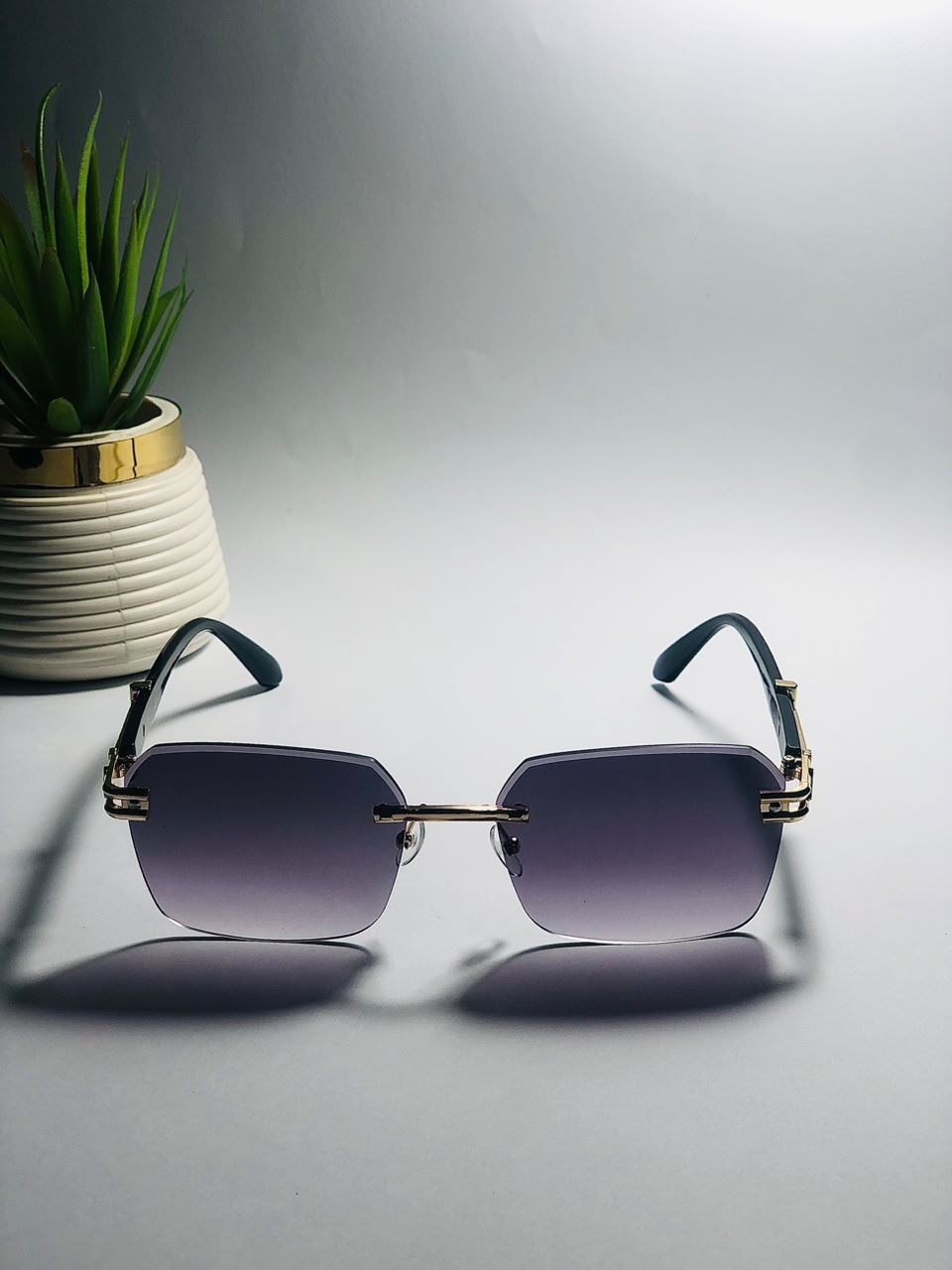 CLASSIC RIMELESS GLASSES